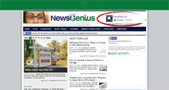 Desktop Screenshot of newsgeni.us